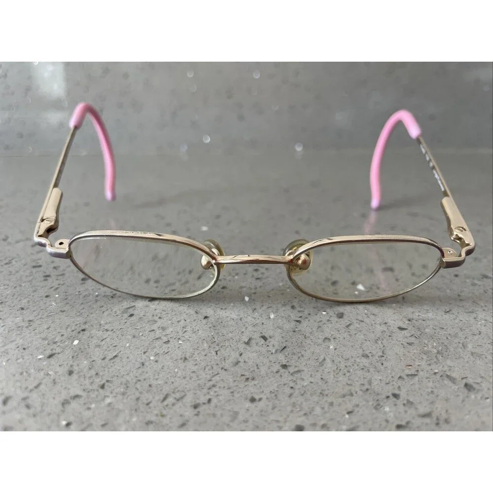 Jungle Eyewear Eyeglasses Frames ONLY Piranha Pink 125 Kids full rim oval